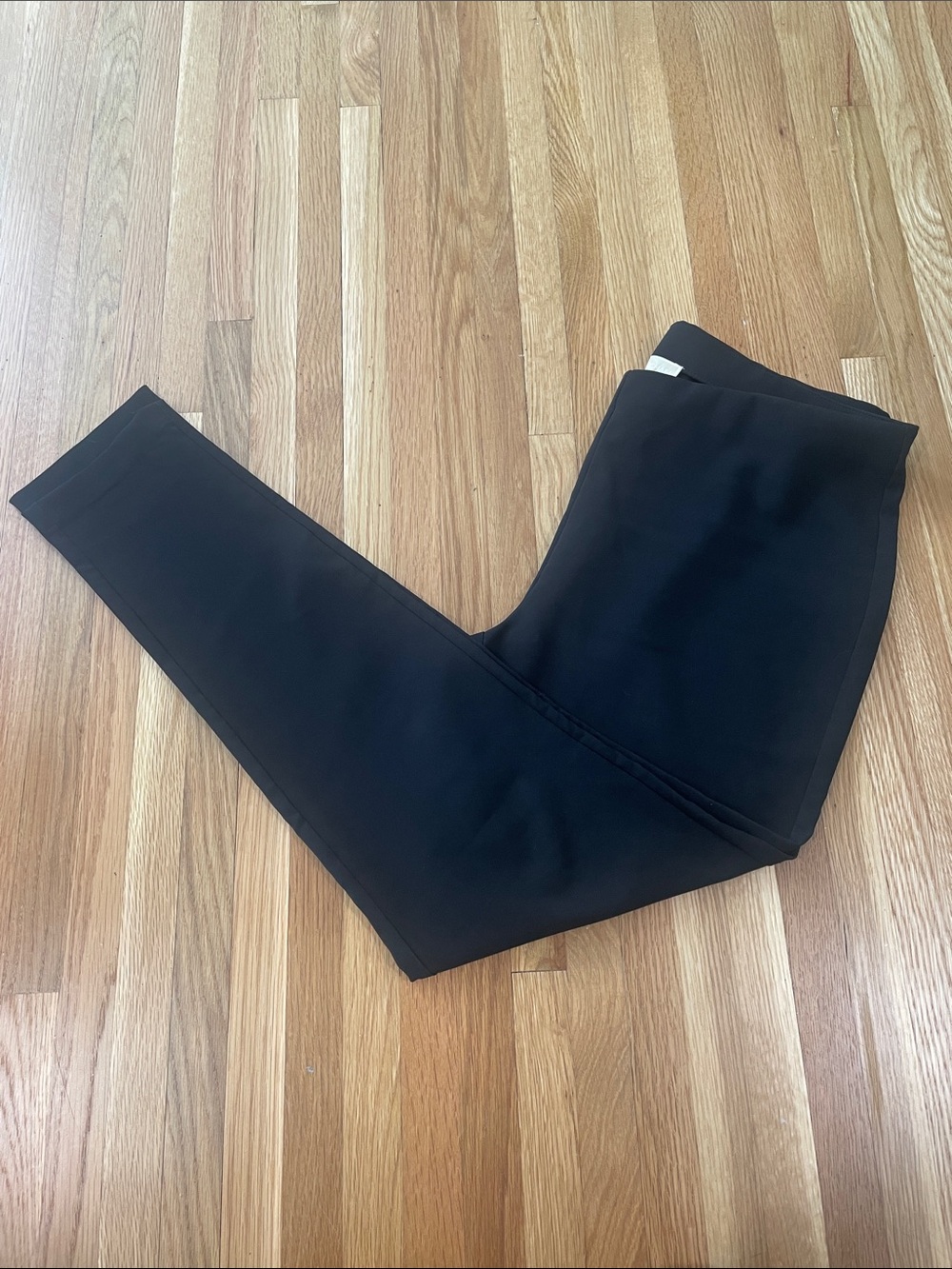 MICHAEL Michael Kors Black Dress Pants with Elastic Waist Band